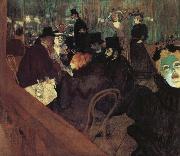 Henri de toulouse-lautrec Moulin Rouge oil painting on canvas